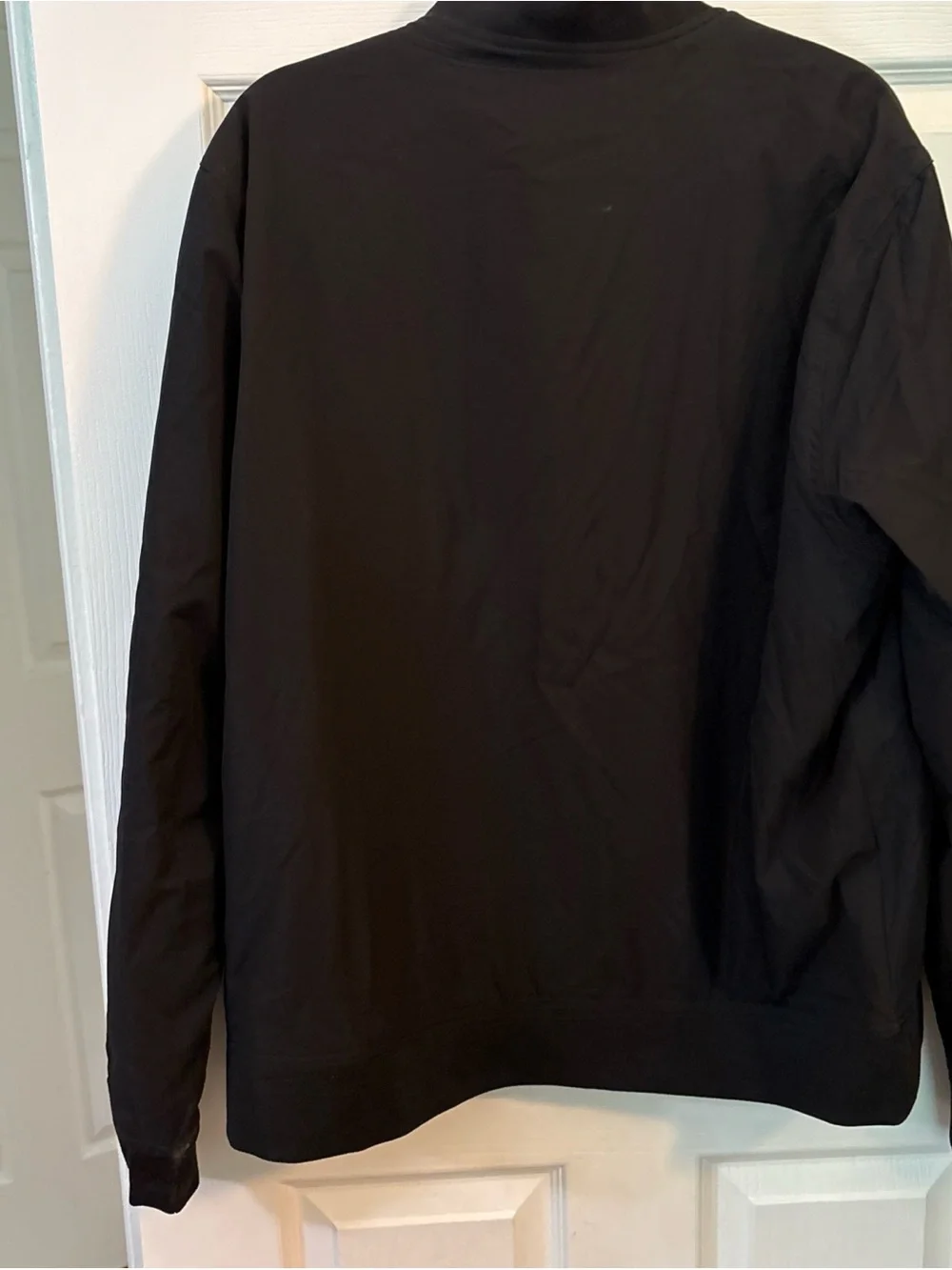 Banana Republic Men’s Black Bomber Jacket